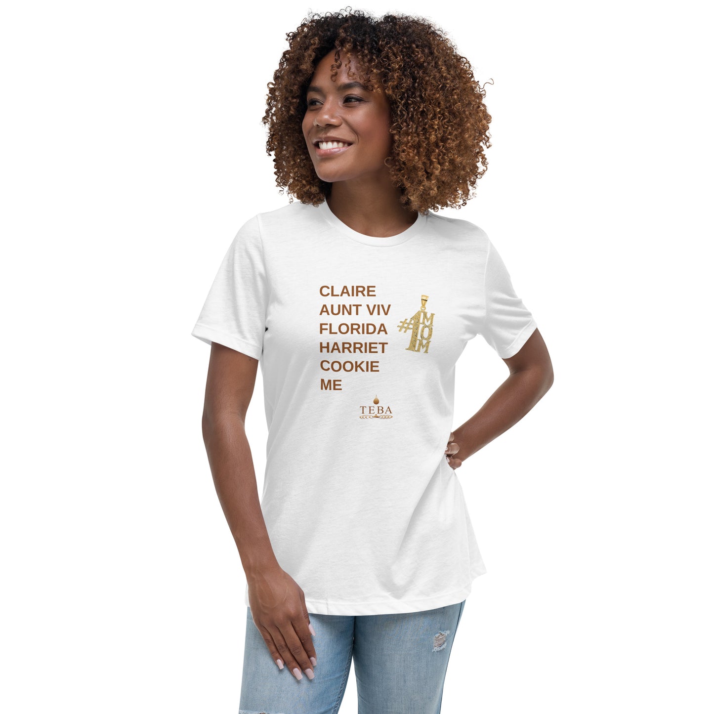 #1 Moms Tee