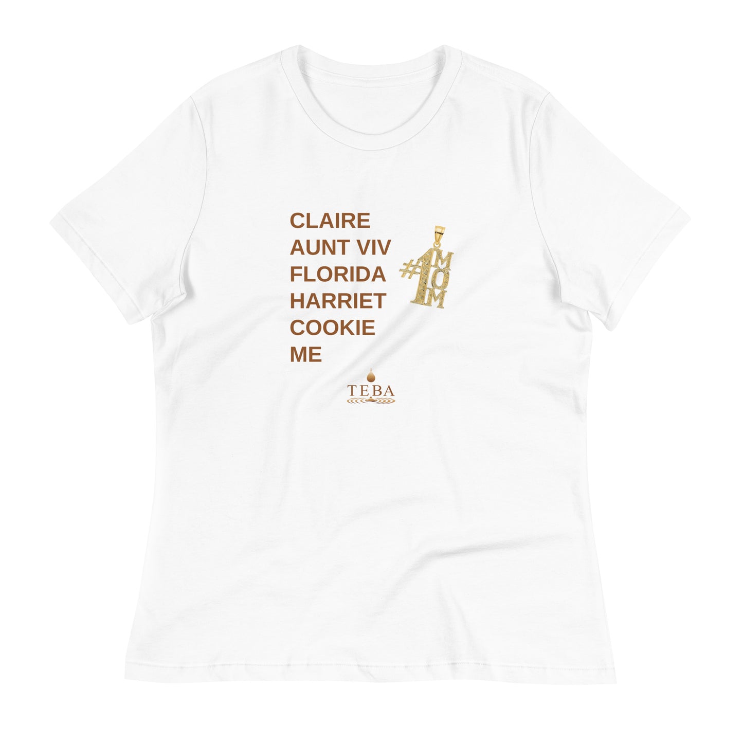#1 Moms Tee