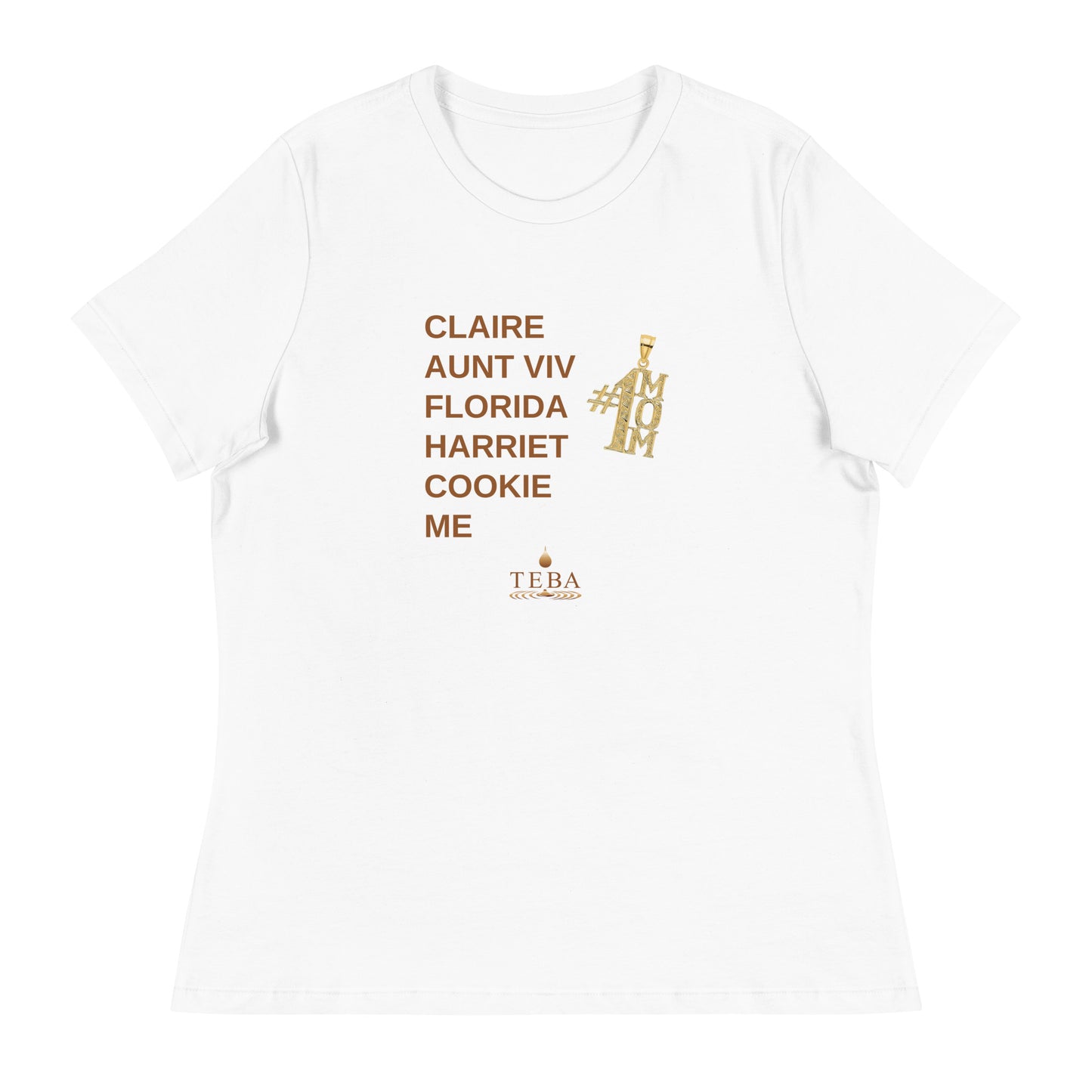 #1 Moms Tee