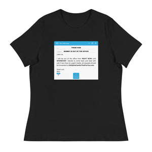 Open image in slideshow, Mom Out of Office Email T-Shirt
